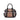 Brown Burberry Small Leather Trimmed House Check Canvas Bridle Orchard Satchel