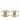 Silver Chanel CC Brass Turnlock Clip On Earrings