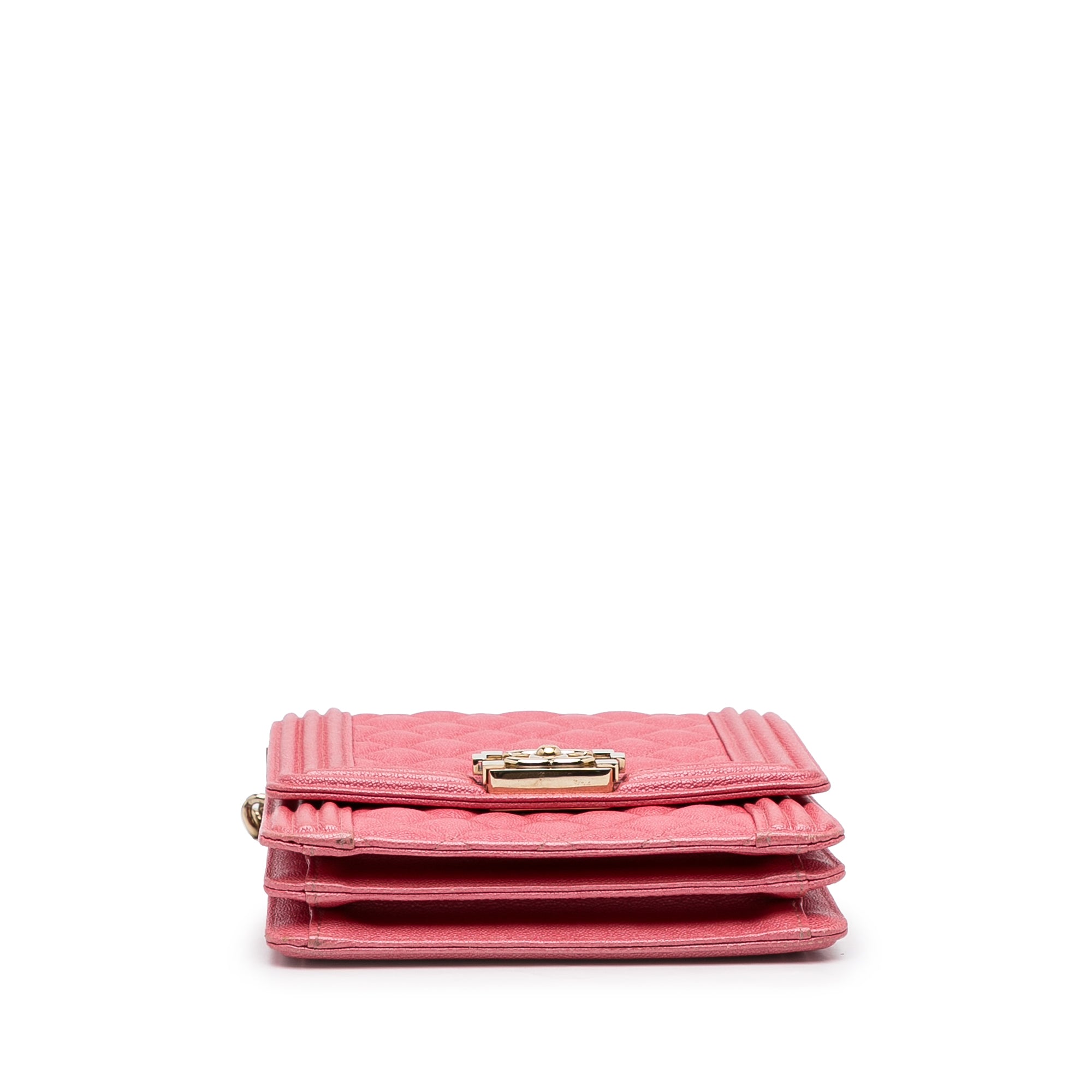 CHANEL ★ Chanel North South Boy Flap Pink Pink Chanel North South Boy Flap Crossbody Bag | Designer