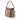 Beige Gucci GG Canvas Bella Flap Satchel