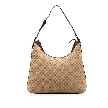 Brown Gucci Diamante Charmy Shoulder Bag