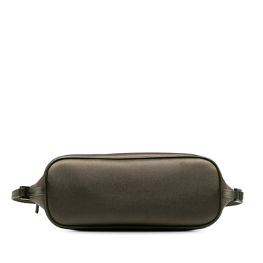 Brown Gucci Satin Boat Shoulder Bag
