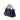 Blue Bottega Veneta Small Nappa Intrecciato Roma Satchel