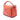Orange LOEWE Medium Calfskin Puzzle Satchel
