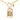 Gold Chanel Gold Plated 31 Rue Cambon Plaque Pendant Necklace