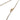 Gold Chanel CC Gold Plated Resin Heart Pendant Necklace