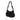 Black Prada Cervo Antik Trimmed Tessuto Passamaneria Shoulder Bag