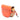 Orange LOEWE Mini Raffia Gate Crossbody