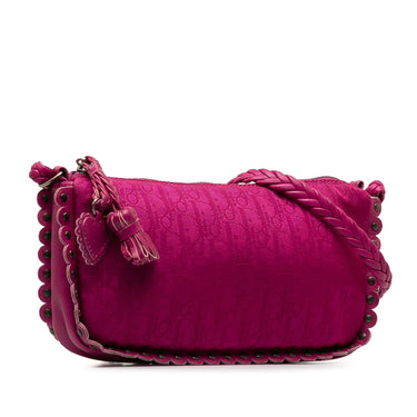 Pink Dior Oblique Ethnic Crossbody Bag