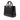 Black Dior Large Patent Cannage Lady Dior Satchel