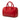 Red Saint Laurent Baby Leather Classic Duffle Satchel