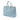 Blue Prada Large Saffiano Lux Galleria Double Zip Satchel