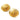 Gold Chanel CC Gold Plated Round Clip On Earrings