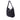 Black Fendi Zucchino Canvas Shoulder Bag