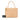 TAN Chanel Caviar Medallion Tote - Designer Revival