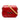 Red Louis Vuitton Monogram Vernis Bellflower PM Crossbody Bag