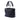 Black Chanel CC Choco Bar Lambskin Camellia No 5 Tote
