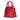 Red Gucci Mini Leather GG Charm Dome Satchel - Designer Revival