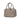 Gray Prada Vitello Daino Zip Top Satchel - Designer Revival