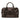 Brown LOEWE Metallic Goatskin Amazona 28 Handbag