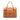 Brown Fendi Large Leather Selleria Linda Handbag