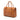 Brown Fendi Large Leather Selleria Linda Handbag