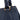 Blue Prada Vitello Daino Open Convertible Tote Satchel - Designer Revival