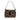 Brown Fendi Zucca Canvas Double Flap Shoulder Bag