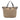Beige Gucci Large GG Canvas Icon Bit Satchel