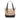 Brown Burberry Haymarket Check Canvas Shoulder Bag - Designer Revival