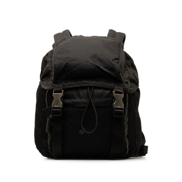 Black Prada Tessuto Montagna Backpack - Designer Revival