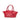 Red Chanel Lambskin Square Stitched Lax Handbag