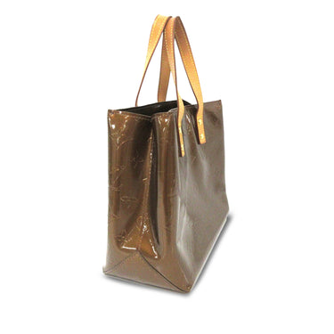 Brown Louis Vuitton Monogram Vernis Reade PM Handbag - Designer Revival