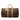 Brown Louis Vuitton Monogram Keepall 55 Travel Bag