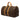 Brown Louis Vuitton Monogram Keepall 55 Travel Bag