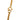 Gold Chanel CC Gold Plated Heart Pendant Necklace