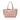Pink LOEWE Leather Anagram T Shopper Tote