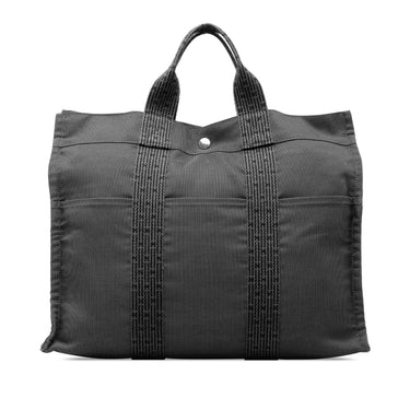 Gray Hermès Herline MM Tote Bag