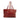 Red Chanel On The Road Tote Bag - Designer Revival