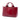 Red Burberry Patent Somerford Convertible Tote Satchel