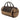 Beige Gucci GG Canvas Trophy Boston Bag