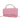 Pink Chanel CC Quilted Lambskin Top Handle Phone Holder with Chain Satchel