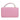Pink Chanel CC Quilted Lambskin Top Handle Phone Holder with Chain Satchel
