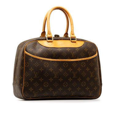 Brown Louis Vuitton Monogram Deauville Handbag - Designer Revival