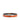 Orange Hermès Narrow Caleche Enamel Bangle 62 Costume Bracelet