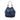 Blue Prada Soft Calf Tassel Convertible Drawstring Bucket Bag Satchel