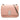 Pink Burberry Small TB Monogram Embossed Calfskin Chain Shoulder Bag