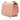 Pink Burberry Small TB Monogram Embossed Calfskin Chain Shoulder Bag