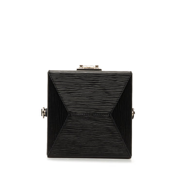 Black Louis Vuitton Epi Breaker Box Satchel - Designer Revival