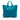 Blue Prada Vitello Daino Open Convertible Tote Satchel